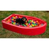 Piscina para Cachorro Barquinho Pet Vermelho Freso - 4