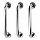 Ver imagem 1 de Barra de Apoio Kit 3 Uni Alça Aço Inox 40cm Criança Gestante Acessibilidade Idoso Corrimao Banheiro 