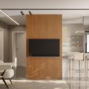 Ver imagem 7 de Painel Ripado Modular Marisa Nature Fosco 140x250 Cm - D’Rossi