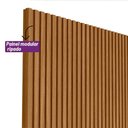 Ver imagem 3 de Painel Ripado Modular Marisa Nature Fosco 140x250 Cm - D’Rossi
