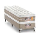 Ver imagem 1 de Cama Box + Colchão Castor Solteiro Molas Pocket Silver Star Air Double Face 120x203x74cm