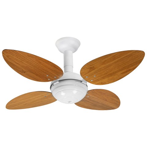Ventilador de Teto Office Jet Venti-Delta Branco 4Pás Freijó 220v