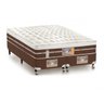 Cama Box + Colchão Castor King Size Silver Star Híbrido Air One Face 193x203x72cm - 1