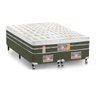 Cama Box + Colchão Castor King Size Molas Bonnel Silver Star Air One Face 180x200x72cm - 1