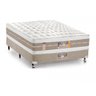 Cama Box + Colchão Castor King Size Molas Pocket Silver Star Air Double Face 193x203x74cm - 1