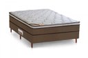 Ver imagem 1 de Cama Box + Colchão Castor Casal Innovation Molas Pocket One Face 138x188x67cm