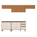 Ver imagem 3 de Cozinha Modulada Compacta 6 Peças com Balcão Pia com Tampo Venaly