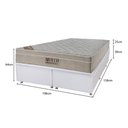 Ver imagem 3 de Cama Baú e Colchão Airtech Spring – Queen Size (158x198) – Ortobom