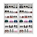 Ver imagem 2 de Kit 2 Armários Sapateira Multiuso Paris - Lumil Móveis