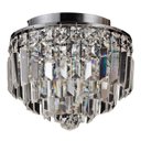 Ver imagem 1 de Plafon Sobrepor de Cristal Kri 21,5cmx25cmxx Bella Iluminação