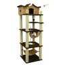 Arranhador Para Gato Médio São Pet Castelo 60x60x197cm - 1