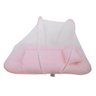 Berço Portátil Mosquiteiro Estrelinha Rosa Babykinha - 3