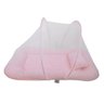Berço Portátil Mosquiteiro Estrelinha Rosa Babykinha - 1
