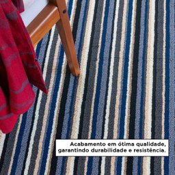 Tapete Bombai Sala Quarto 150x200 Tecido Conforto Decorativo - Cold Colors - 5