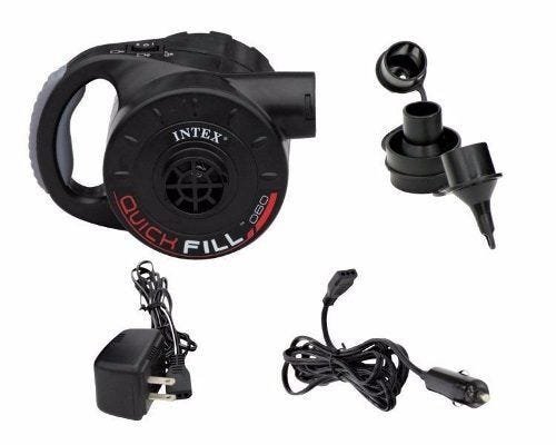 Bomba De Inflar Elétrica Intex Quick Fill 060 110v para Casa Carro ...