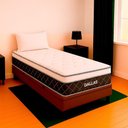 Ver imagem 1 de Cama Box Baú Solteiro e Colchão Dallas Molas V-store Cor:marrom