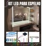 Kit de Led para Espelhos Branco Quente - 4
