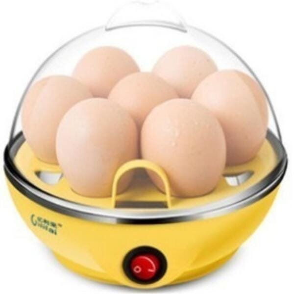 Ovos Cozidos Egg Cooker Cozedor Elétrico 110v 350W Amarelo - 1