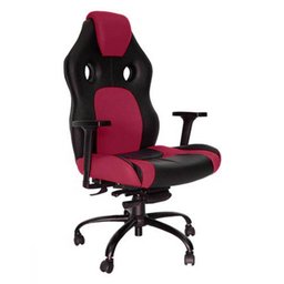 Cadeira Gamer para Escritório Linha Gamer Racing Rosa - 1