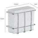 Ver imagem 3 de Porta Guardanapo Cromado de Mesa 13,5x6x9,5cm Cozinha Organizar Utimil