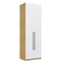 Ver imagem 1 de Guarda Roupa Infinity Modulo 2 Pts 3 Gav 1 Cab Savana/Branco