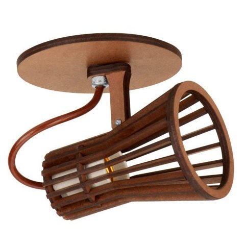 Spot Madeira para Quarto Sala Cozinha e Corredor