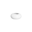 Ver imagem 1 de Cachepot Redondo M Branco Vaso de Mesa Decorativo em Cerâmica Clássica