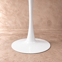 Ver imagem 6 de Mesa de Jantar Redonda Saarinen Basic Imbuia 110cm Branca Design Moderno