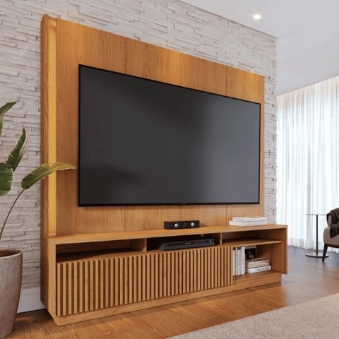 Para Sala Mesa Freijo Off White Matte com Home Roma Freijo