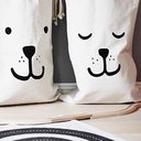 Ver imagem 1 de Conjunto 2 Sacos Multiuso Dogs Face