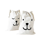 Ver imagem 4 de Conjunto 2 Sacos Multiuso Dogs Face