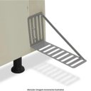 Ver mais imagens de Cabeceira Cama Box Casal Queen 160cm Greta Corano Branco e 2 Mesas de Cabeceira Branco - Mpozenato