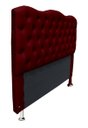 Ver imagem 2 de Cabeceira Agnes para Cama Box Casal Queen - Sv Decor:marsala