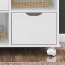 Ver imagem 3 de Kit 2 Nichos Organizadores 9 Gavetas com Rodízios Toys Branco - Mpozenato