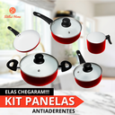 Ver imagem 6 de Jogo de Panelas Cerâmica Antiaderente Roma 5 Peças Haüskraft