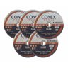Disco de Corte Ferro 10 Pol - 254 x 3,2 x 25,4 mm Conex - 5 Unidades - 1