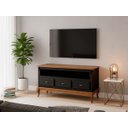 Ver imagem 2 de Rack Linz 3 Gavetas + Nicho 75 X 150 X 40 (a X L X P)