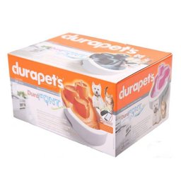Fonte Bebedouro Para Cães E Gatos Água Corrente Com 3 Quedas Durapets Durafont Bivolt Vermelha - 2