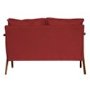 Ver imagem 3 de Namoradeira Marilia Decorativa Recepção - Veludo Vermelho