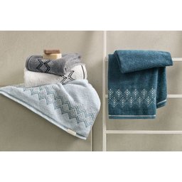 Toalha de Banho Fio Penteado Montana Karsten - Azul2 - 2