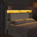 Ver imagem 5 de Cabeceira Casal e Queen com Organizador e LED Genebra