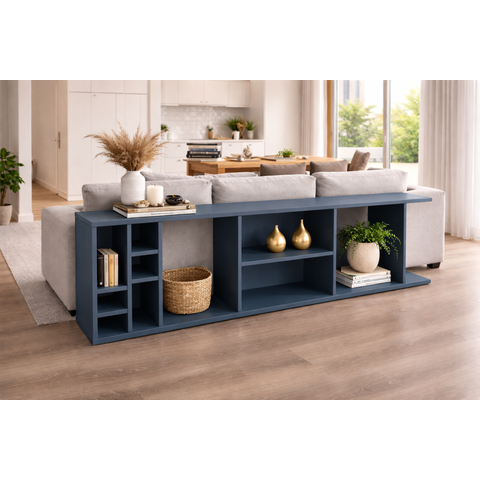 Aparador Mesa para Sofá com Adega Nicho Decoração