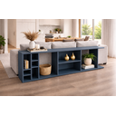 Ver imagem 1 de Aparador Mesa para Sofá com Adega Nicho Decoração