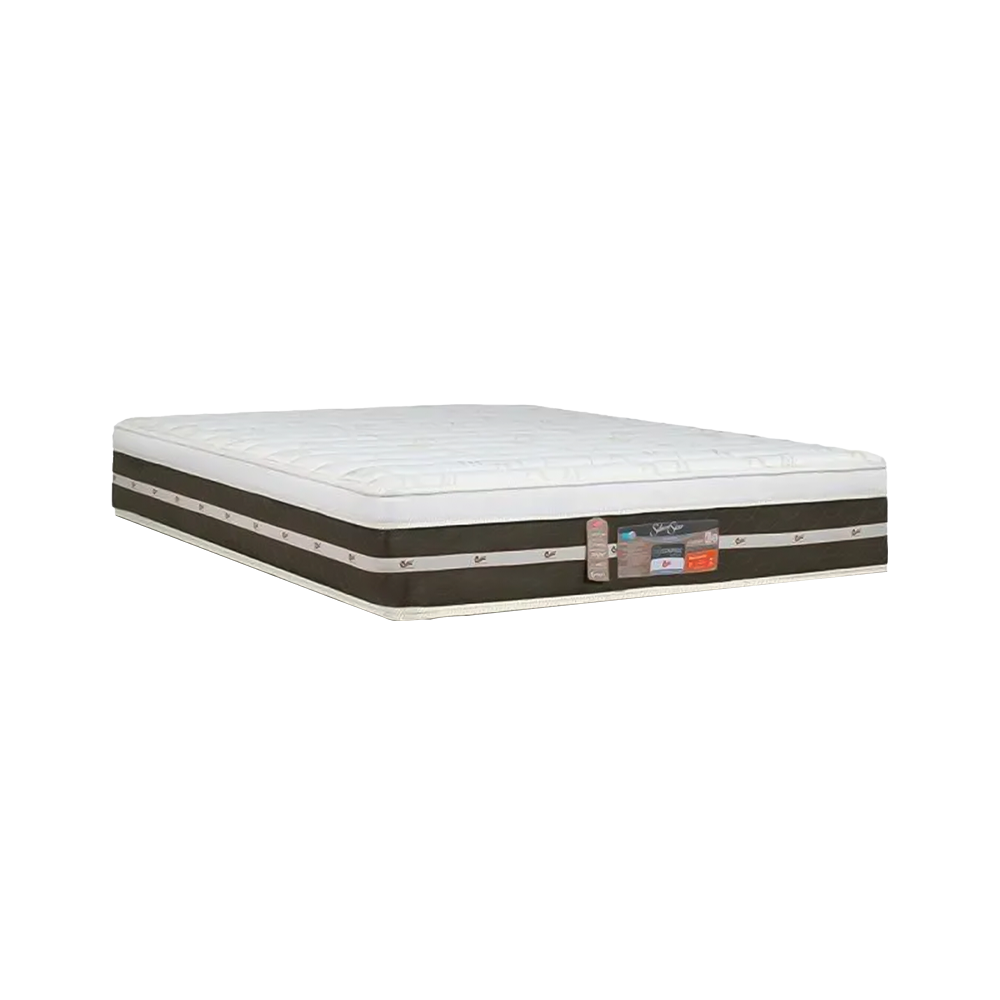 Colchão Queen Castor Silver Star Air One Face Tecnopedic 158x198x32