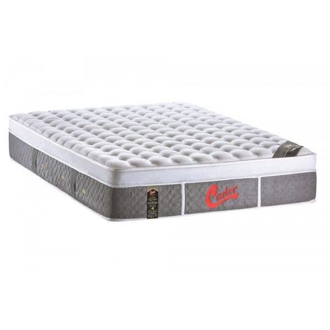 Colchão Queen Castor Molas Pocket Gold Star Super Luxo Light Stress Oxygen New Plush One Side 158x198cm