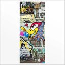 Ver imagem 2 de Adesivo de Porta Grafite 1 Arte Destaque G - 0,93 X 2,13 Metros