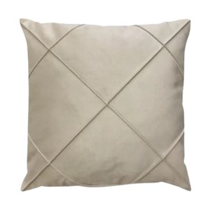 Capa para Almofada Drapeada em Veludo Quadrada