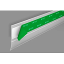 Ver imagem 5 de Veda Porta Slim Protetor De Frestas Comfort Door 80cm Transparente