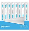 Ver imagem 1 de Veda Porta Slim Protetor De Frestas Comfort Door 80cm Transparente
