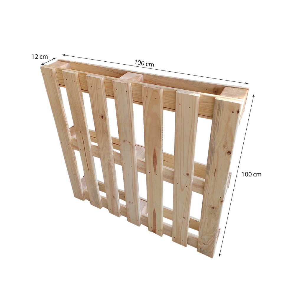 Cabeceira de Madeira Pallet para Cama de Casal - 5